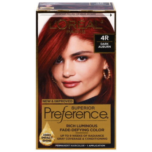 Superior Preference 4R Dark Auburn Permanent Haircolor