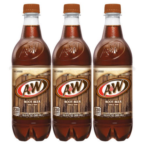 A&W Root Beer, No Caffeine