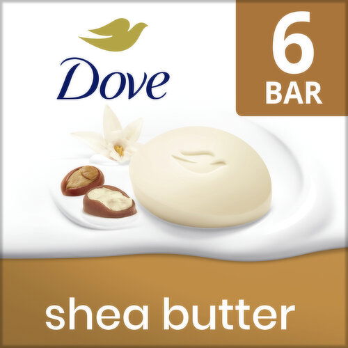 Dove Beauty Bar Beauty Bar Soap Shea Butter