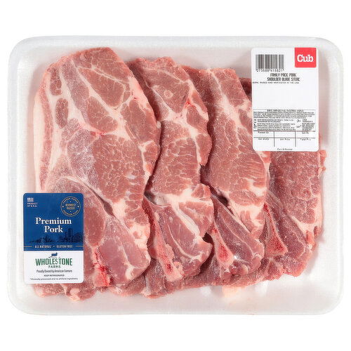 Cub Pork Bladed Steak Value Pack