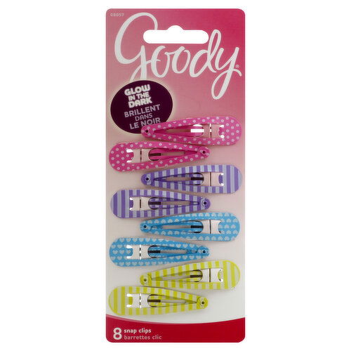 Goody Snap Clips, Glow in the Dark