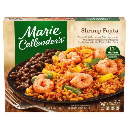 Marie Callender's Shrimp Fajita Frozen Meal