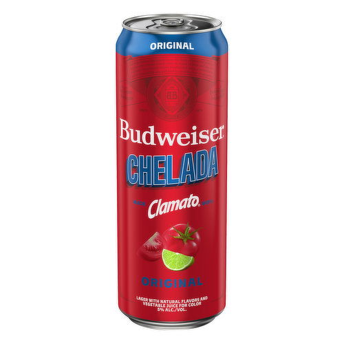 Budweiser Beer, Lager, Chelada, Original