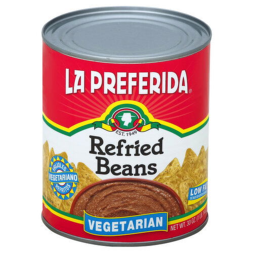 La Preferida Refried Beans, Vegetarian