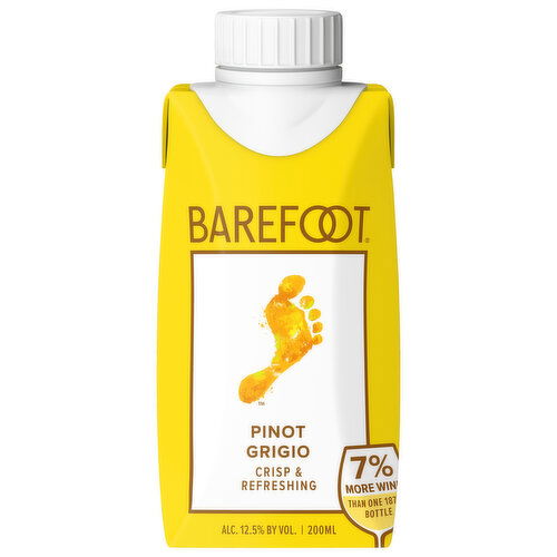 Barefoot Pinot Grigio White Wine 200ml