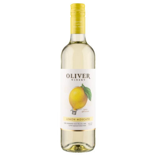 Oliver Winery Lemon Moscato Wine