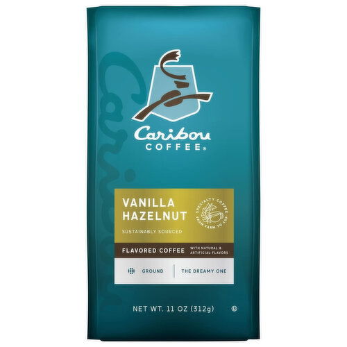 Caribou Coffee Coffee, Ground, Vanilla Hazelnut