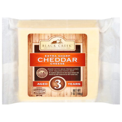 Black Creek Cheese, Extra Sharp Cheddar