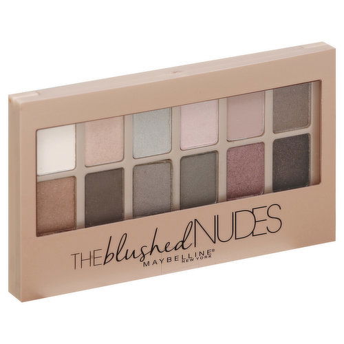 maybelline Eyeshadow, The Blush Nudes