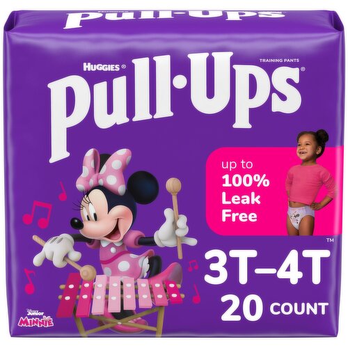 Pull-Ups Training Pants, Disney Junior Minnie, 3T-4T (32-40 lbs)