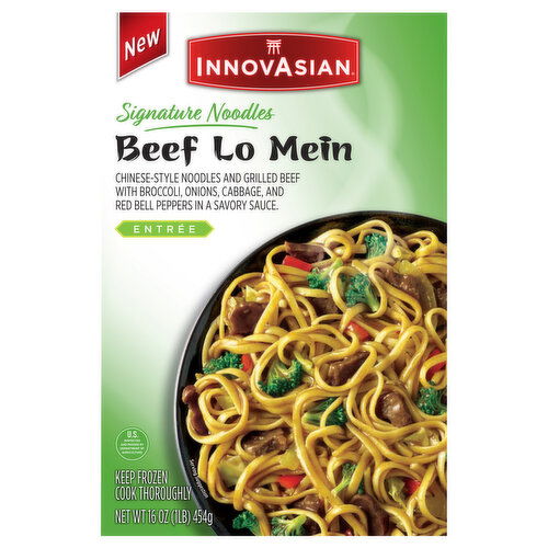 InnovAsian Noodles, Signature, Beef Lo Mein