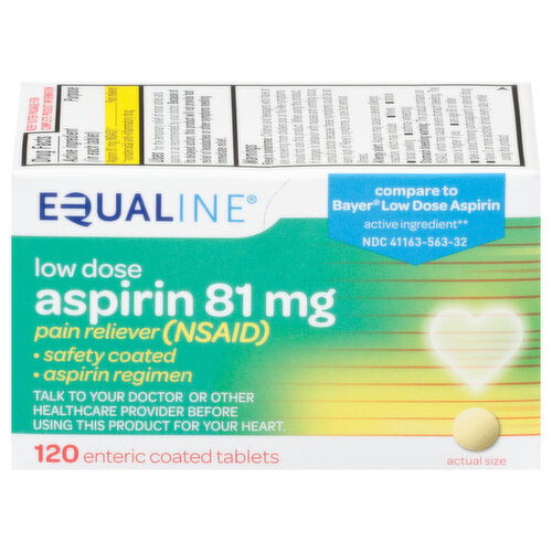 Equaline Low Dose 81 mg Aspirin