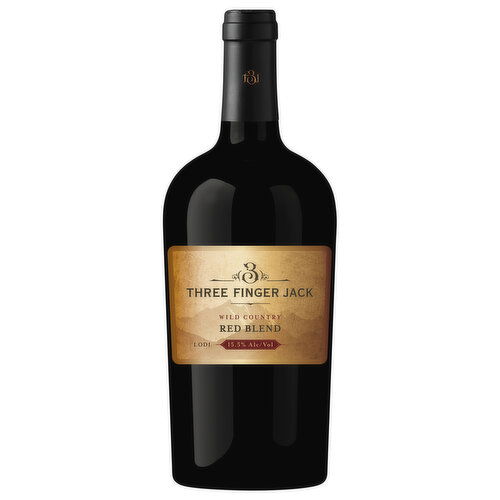Three Finger Jack Lodi Wild Country Red Blend
