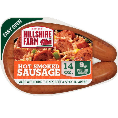 Hillshire Farm Hot Smoked Sausage
