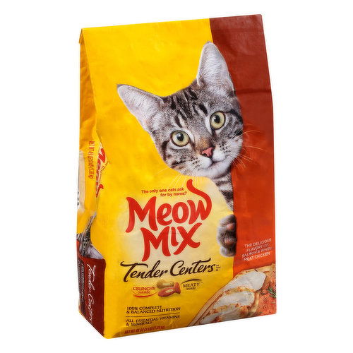 Meow Mix Tender Centers Cat Food, Salmon & White Meat Chicken