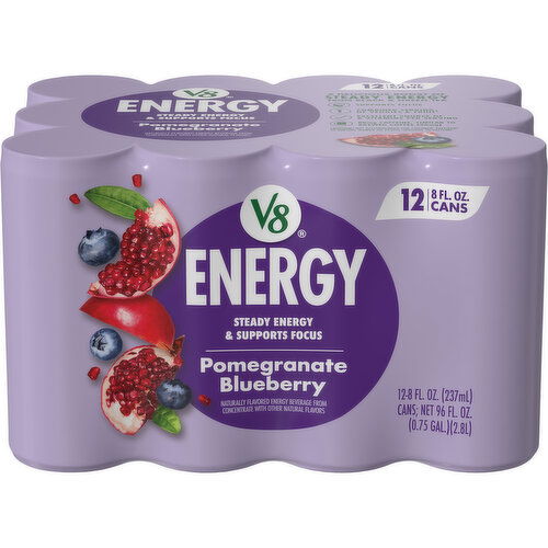 V8® Energy® Pomegranate Blueberry Energy Drink