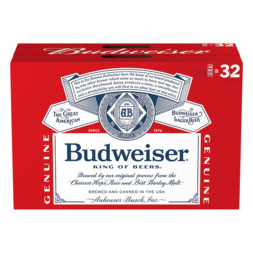 Budweiser Beer, Lager