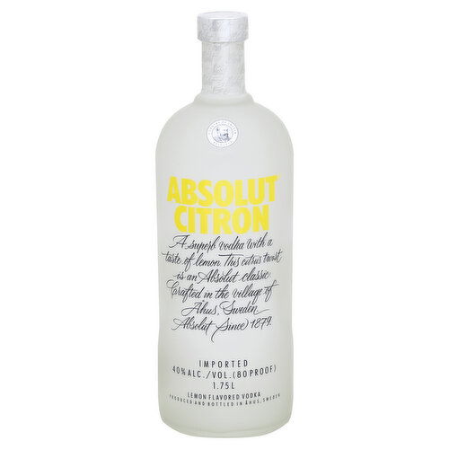 Absolut Vodka, Citron