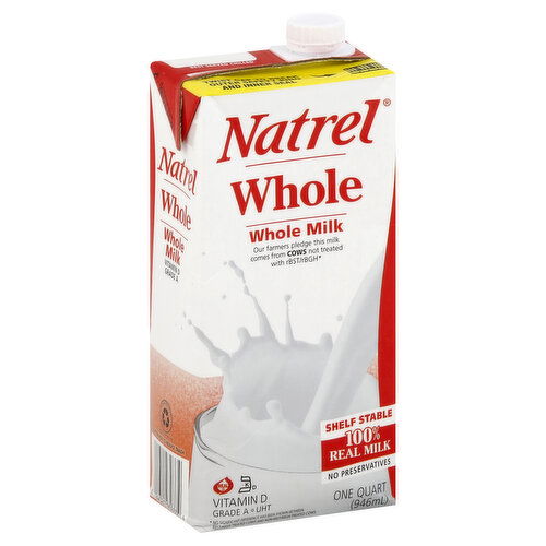 Natrel Milk, Whole Milk