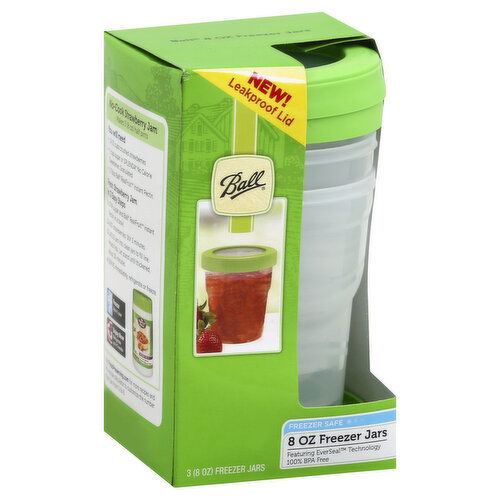 Ball Freezer Jars, 8 Ounce