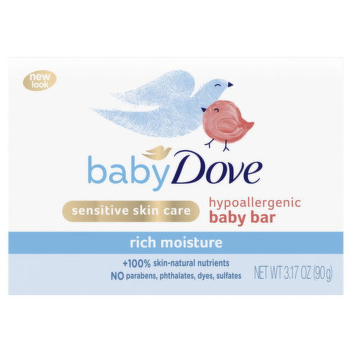 Baby Dove Baby Bar, Rich Moisture