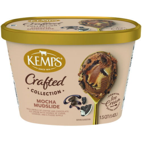 Kemps Crafted Collection Crafted Collection Mocha Mudslide Ice Cream
