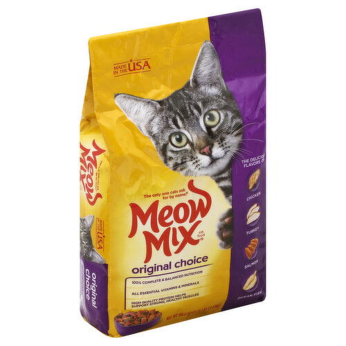 Meow Mix Cat Food, Original Choice