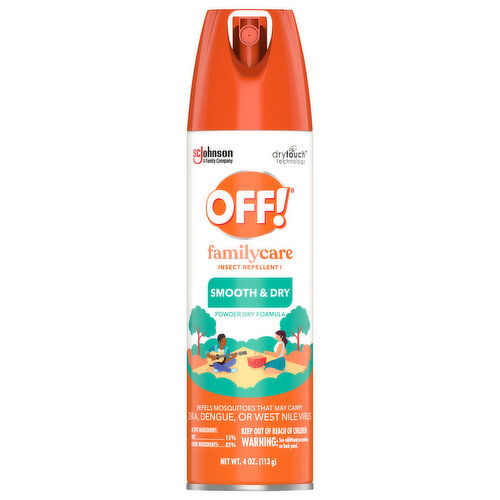 Off! FamilyCare Smooth & Dry Insect Repellent I
