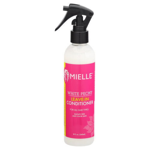 Mielle Conditioner, Leave-In, White Peony