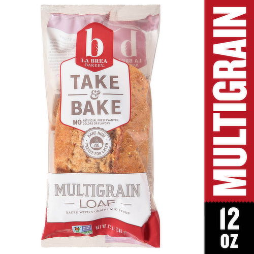 La Brea Bakery Take & Bake Multigrain Loaf