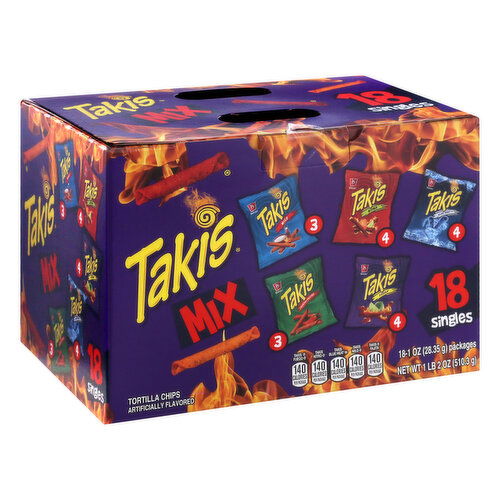 Takis Tortilla Chips, Mix