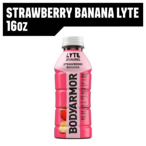 BODYARMOR Lyte Strawberry Banana Electrolyte Sports Drink