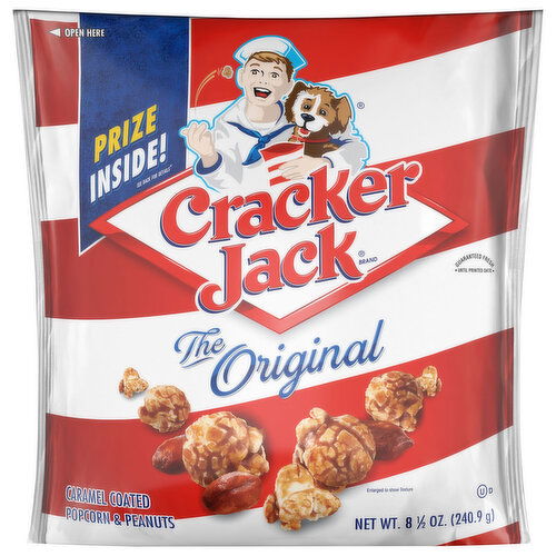 Cracker Jack Caramel Coated The Original Popcorn & Peanuts
