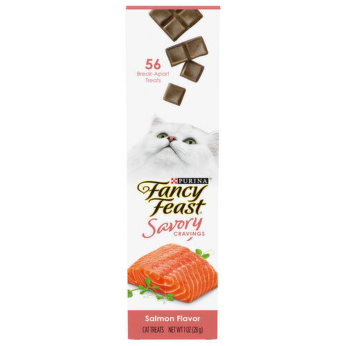 Fancy Feast Cat Treats, Savory Cravings, Salmon Flavor