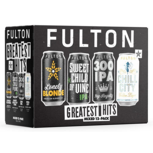 Fulton Greatest Hits Variety 12 Pack Cans