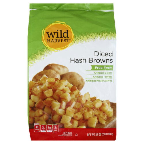 Wild Harvest Hash Browns, Diced