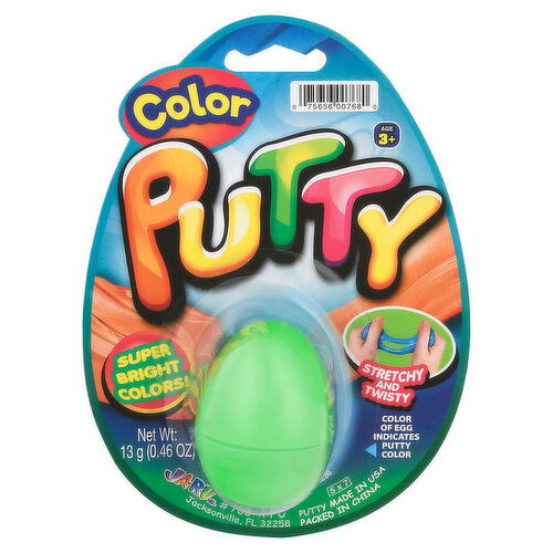 Ja-Ru Putty, Color