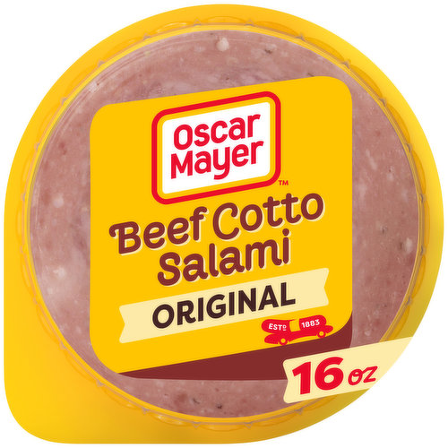 Oscar Mayer Beef Cotto Salami Sliced Lunch Meat