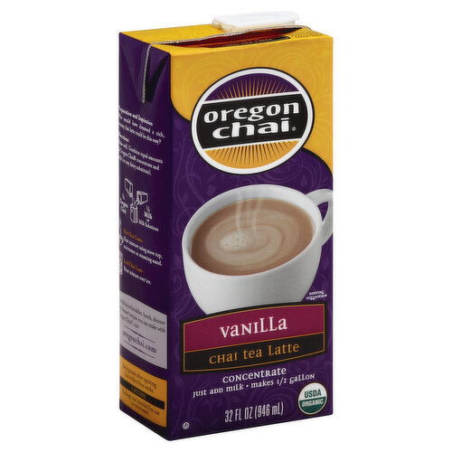 Oregon Chai Chai Tea Latte, Concentrate, Vanilla
