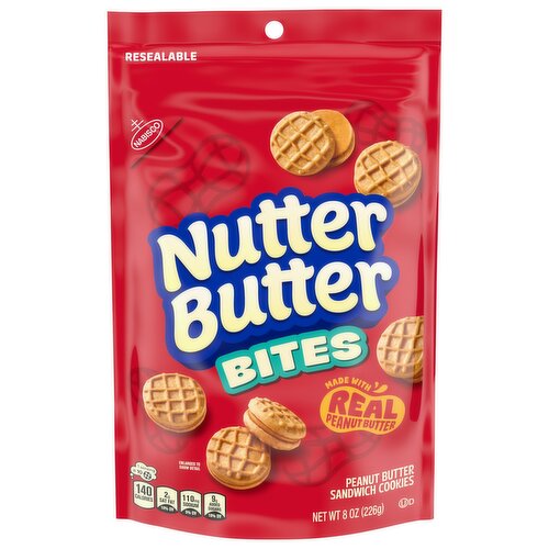 NUTTER BUTTER Bites Peanut Butter Sandwich Cookies