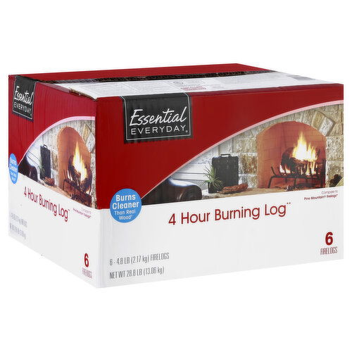 Essential Everyday Log, 4 Hour Burning