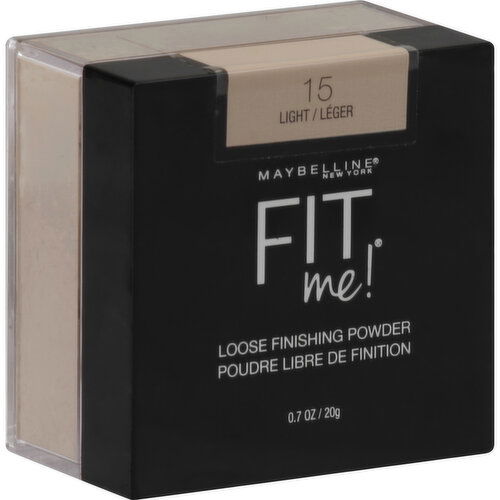 maybelline Fit Me! Finishing Powder, Loose, Light 15