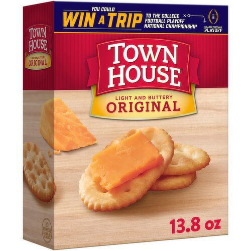 Town House Oven Baked Crackers, Original