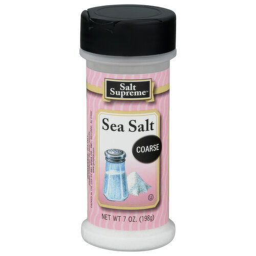 Salt Supreme Sea Salt, Coarse