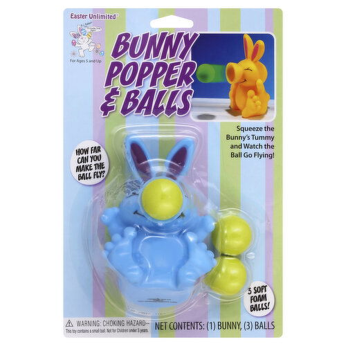 Easter Unlimited Bunny Popper & Balls