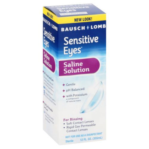 Sensitive Eyes Sensitive Eyes Saline Solution