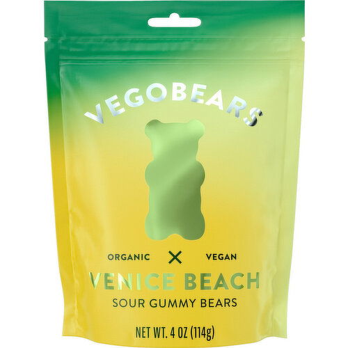 Vegobears  Gummy Bears, Sour, Venice Beach 