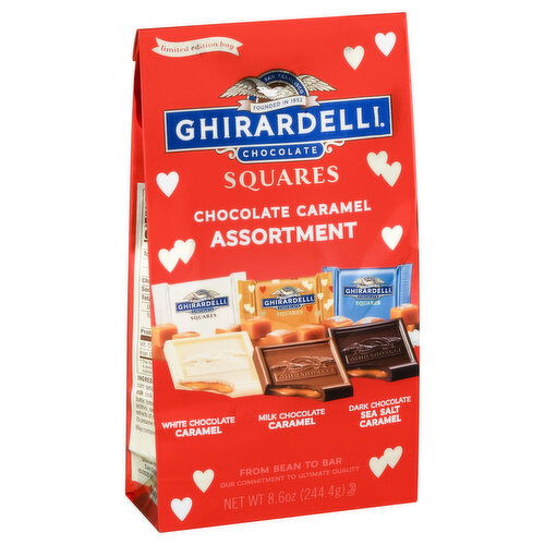 Ghirardelli Chocolate Caramel, Assortment, Squares, Limited Edition