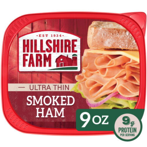 Hillshire Farm Ultra Thin Sliced Smoked Ham Sandwich Meat