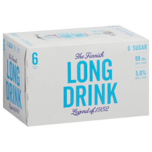 Long Drink The Finnish Gin, Zero Sugar